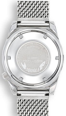 Squale Matic Dark Blue Mesh Watch