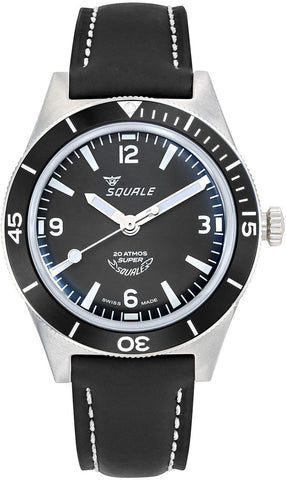 Squale Watch Supersquale Black SUPERMBKBK