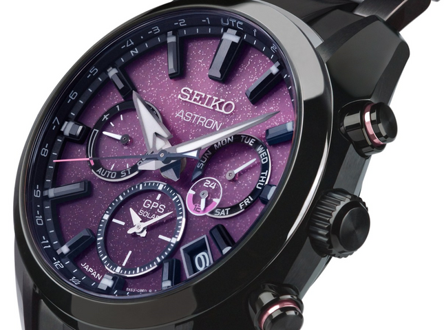 Seiko Astron Watch 5X Dual Time Yozakura Limited Edition
