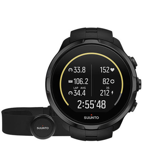Suunto Watch Spartan Sport Wrist HR All Black Belt SS023364000