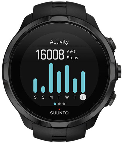 Suunto Watch Spartan Sport Wrist HR All Black Belt