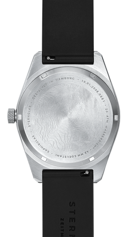 Sternglas Marus Automatic Black Rubber