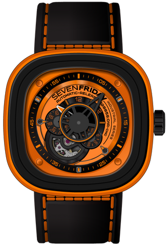 SevenFriday Watch P1/03 Orange