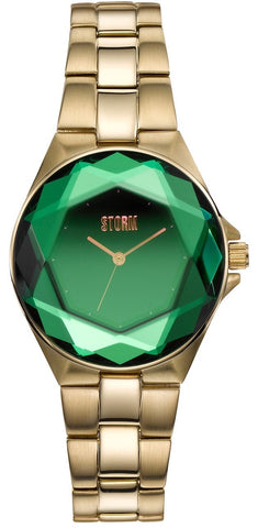Storm Watch Crystana Gold Green Ladies 47254/GN