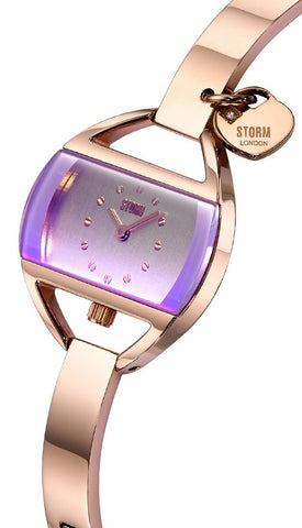 Storm Temptress Charm RG Violet Ladies D Watch