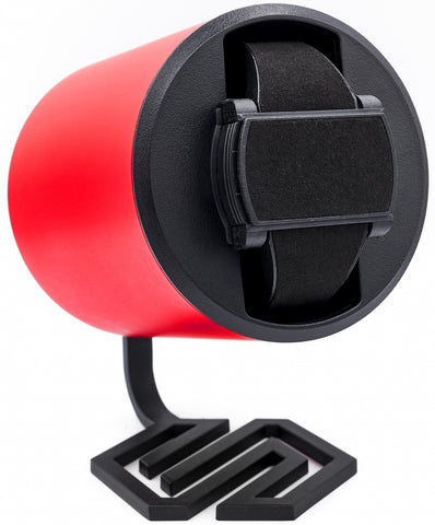 Swiss Capsule Watch Winder Single Red PC 004