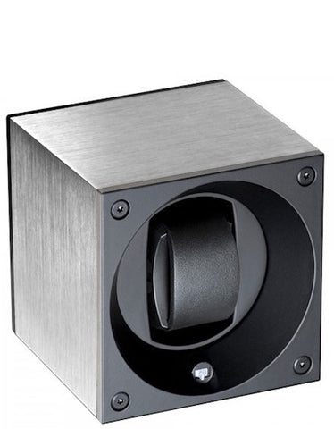 Swiss KubiK Watch Winder Single Aluminium Natural Brushed SK01.AE000