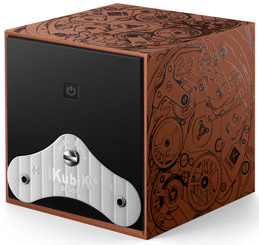 Swiss Kubik Watch Winder Single Startbox Copper Print