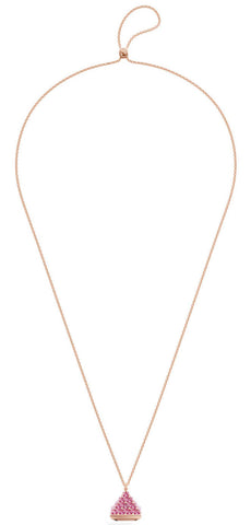 Swarovski Pendant Triangle Cut Watch