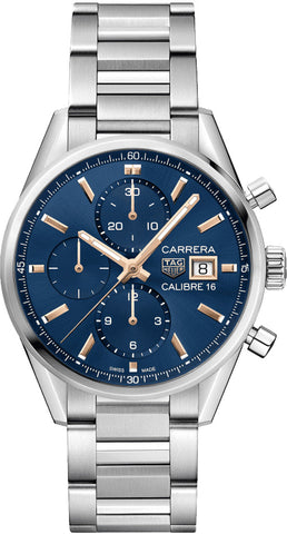 TAG Heuer Watch Carrera Calibre 16 Chronograph CBK2115.BA0715