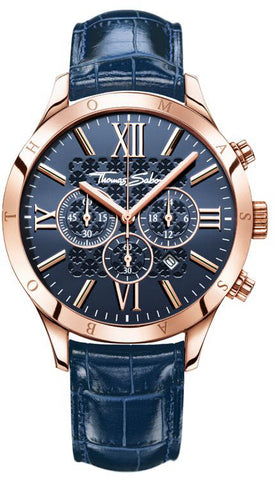 Thomas Sabo Watch Rebel At Heart Gents Chronograph WA0211-270-209-43