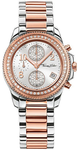 Thomas Sabo Watch Ladies Chronograph WA0241-272-201-33