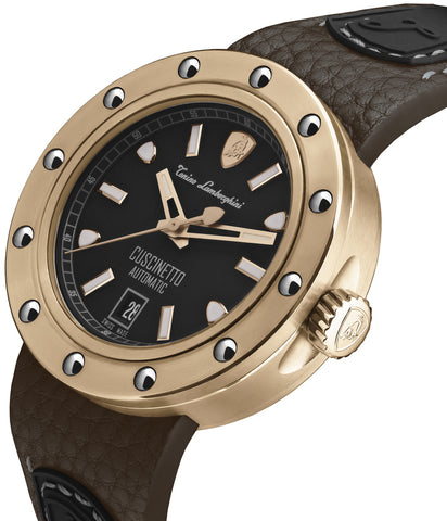 Tonino Lamborghini Watch Cuscinetto Rose Gold