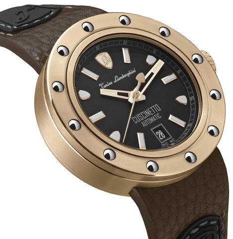Tonino Lamborghini Watch Cuscinetto Rose Gold