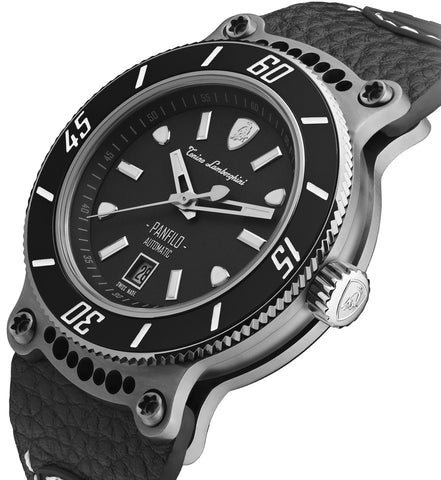 Tonino Lamborghini Watch Panfilo Titanium Black