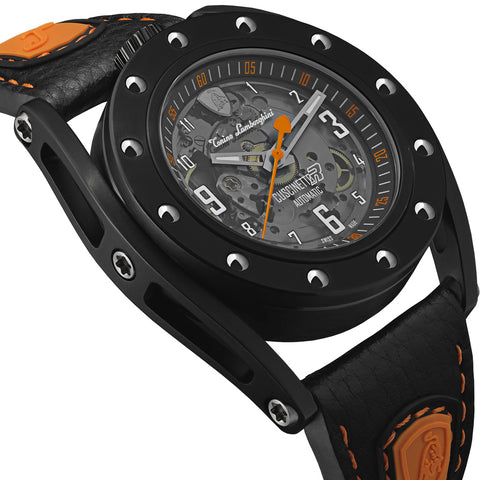 Tonino Lamborghini Watch Cuscinetto R Black Orange