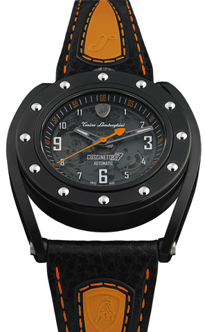 Tonino Lamborghini Watch Cuscinetto R Black Orange