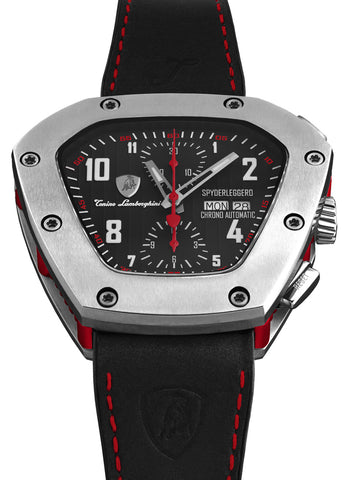 Tonino Lamborghini Watch Spyderleggero Chrono Titanium Red