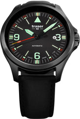 Traser H3 Watches Active Lifestyle P67 Officer Pro Automatic Black 108075