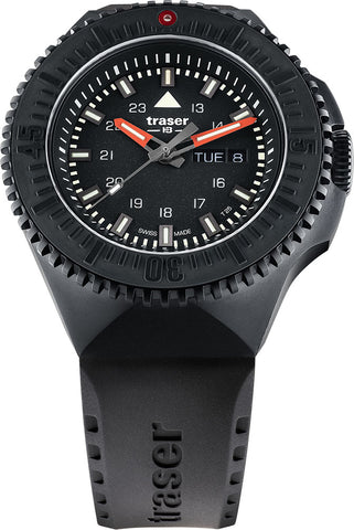 Traser H3 Watch P69 Black Stealth Black Rubber 109855