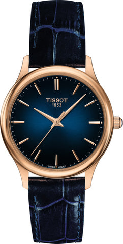 Tissot Watch Excellence 18ct Gold Ladies T9262107604100