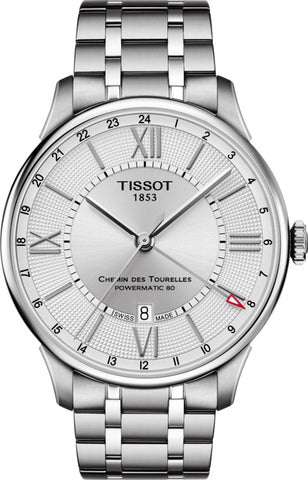 Tissot Watch Chemin des Tourelles Powermatic 80 GMT T0994291103800