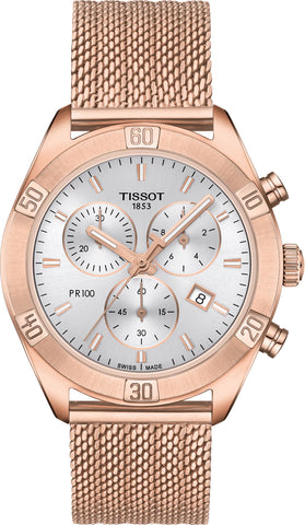 Tissot Watch PR 100 Sport Chic Chronograph T1019173303100