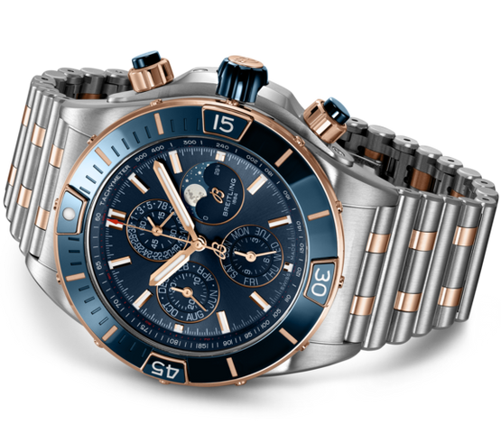 Breitling Super Chronomat Four Year Calendar Steel & Gold Watch