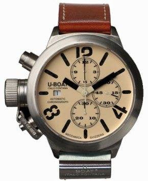 U-Boat Classico 53 CA 925 Silver Bezel D 2062