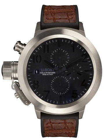 U-Boat Flightdeck 50 Titanium Steel Bezel D 5415