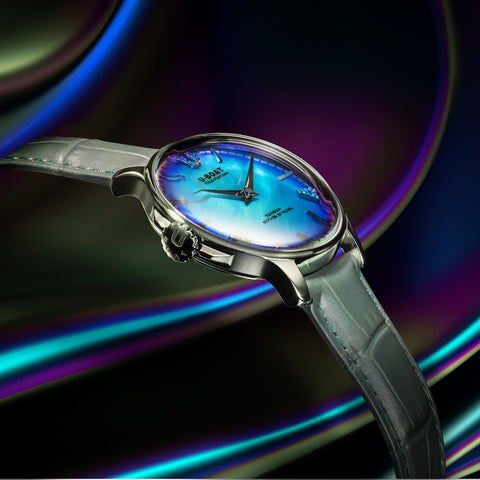U-Boat Watch Rainbow Blue SS D