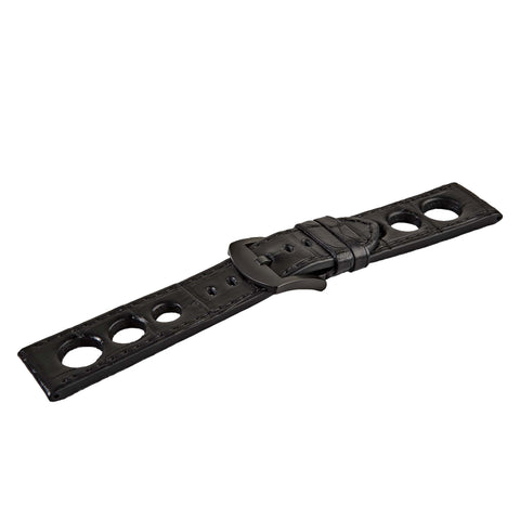 U-Boat Strap 5017 IPB 20/20 Alligator Black Buckle