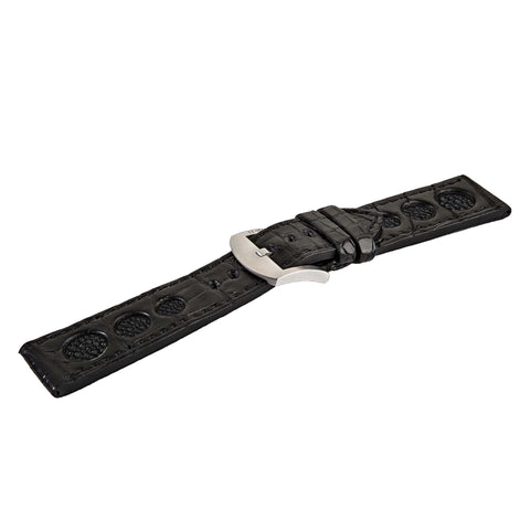 U-Boat Strap 1257 SS 23/22 Alligator Black Buckle