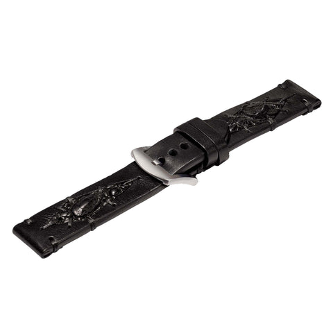 U-Boat Strap 7284 SS 23/22 Aged Leather Black Buckle