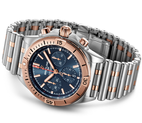 Breitling Chronomat B01 42 Blue Bracelet Watch