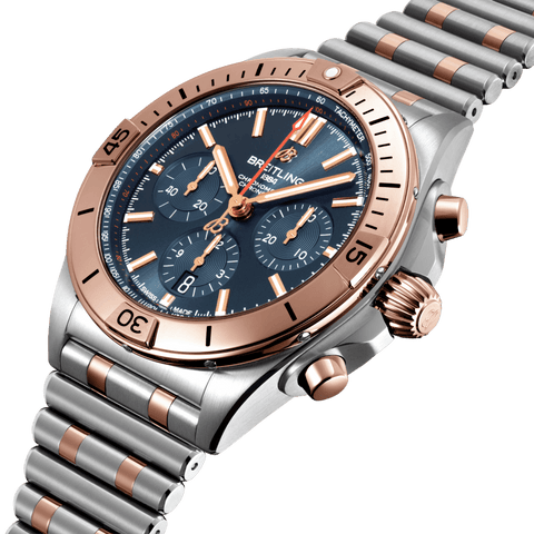 Breitling Chronomat B01 42 Blue Bracelet Watch