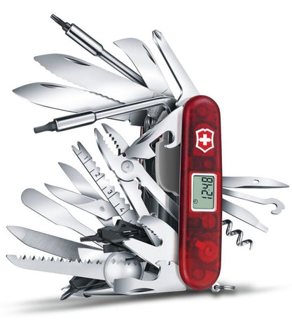 Victorinox Swiss Army Medium Pocket Knife Swiss Champ XAVT 1.6795XAVT