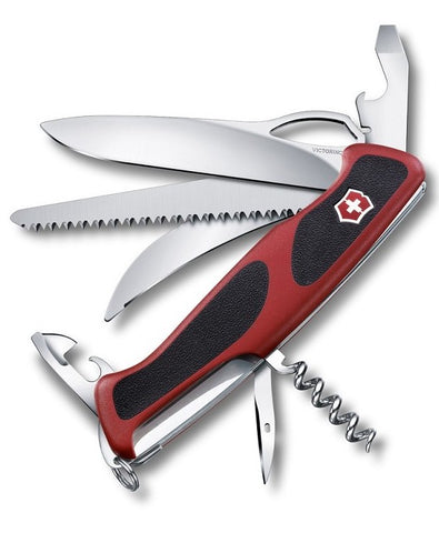 Victorinox Swiss Army Large Pocket Knife Rangergrip 57 Hunter 0.9583MC