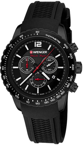 Wenger Watch Roadster Black Night Chrono PVD 10853109