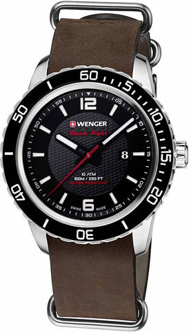 Wenger Watch Roadster Black Night Date 10851121