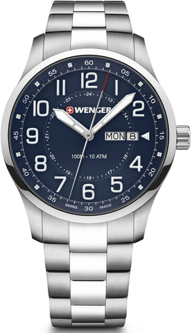 Wenger Watch Attitude Blue 01.1541.125