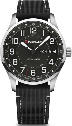 Wenger Watch Attitude Black 01.1541.127