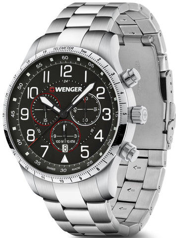 Wenger Attitude Chrono Black Watch