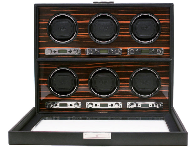 WOLF Watch Winder Roadster 6pc