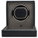 WOLF Watch Winder Cubs Single With Cover Black