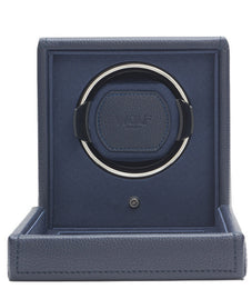 WOLF Watch Winder Cubs Single With Cover Navy