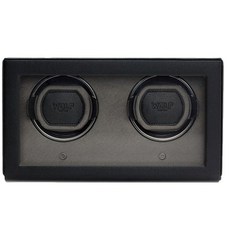 Wolf Cubs Double Winder With Cover Black