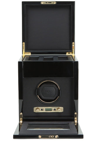 WOLF Watch Winder Savoy Single With Storage Burl