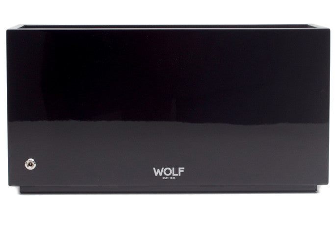 Wolf Watch Winder Meridian Triple Black
