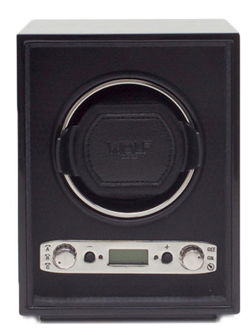 Wolf Meridian Single Winder Black